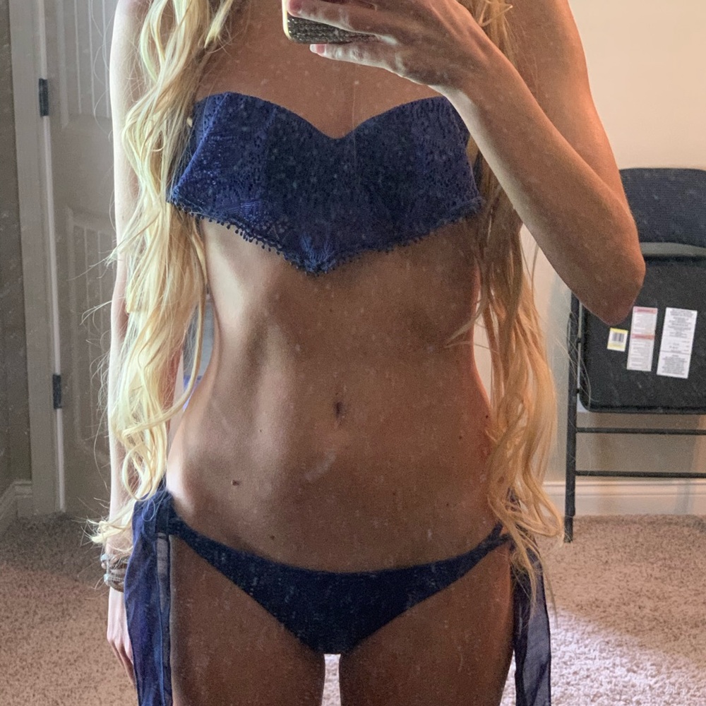 Three-piece Victoria’s Secret swimsuit set